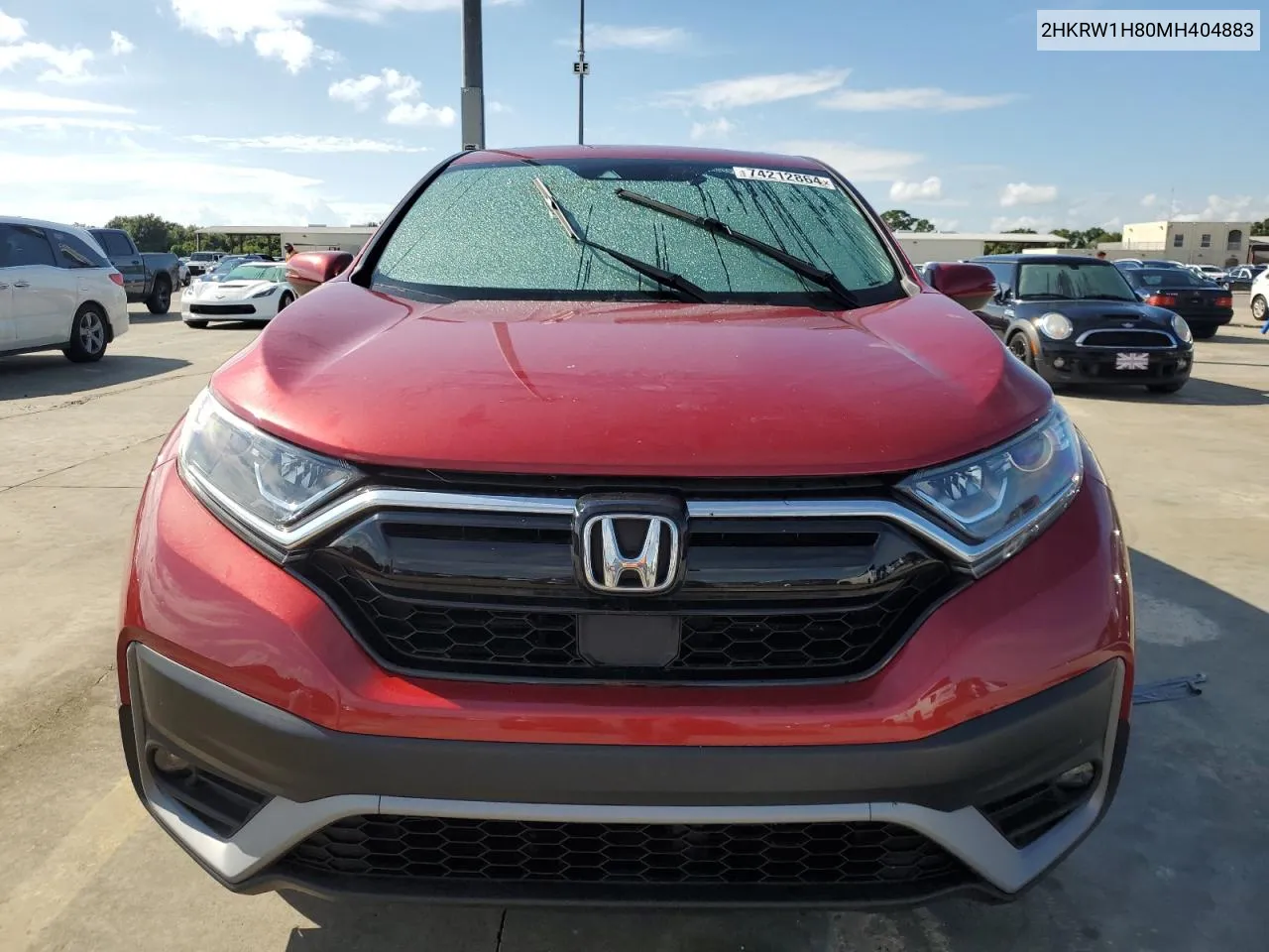 2021 Honda Cr-V Exl VIN: 2HKRW1H80MH404883 Lot: 74212864