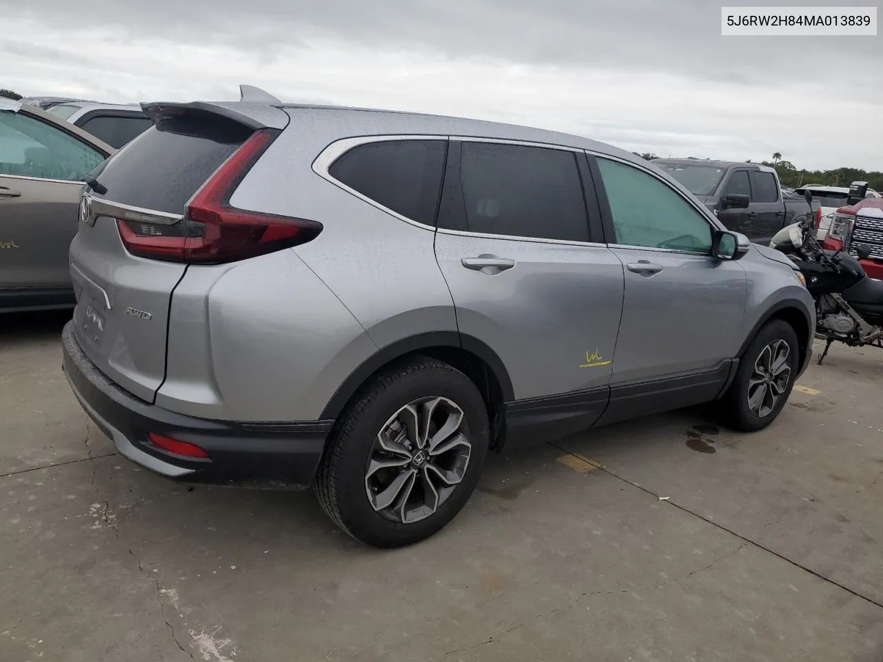 2021 Honda Cr-V Exl VIN: 5J6RW2H84MA013839 Lot: 74218054