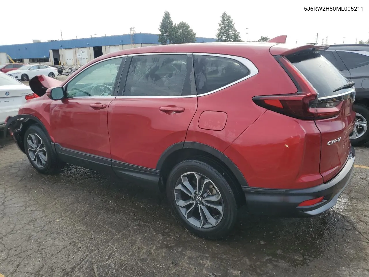 2021 Honda Cr-V Exl VIN: 5J6RW2H80ML005211 Lot: 74341204