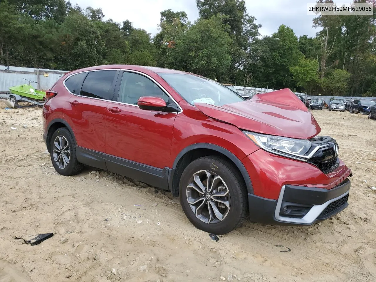 2021 Honda Cr-V Ex VIN: 2HKRW2H50MH629056 Lot: 74634404