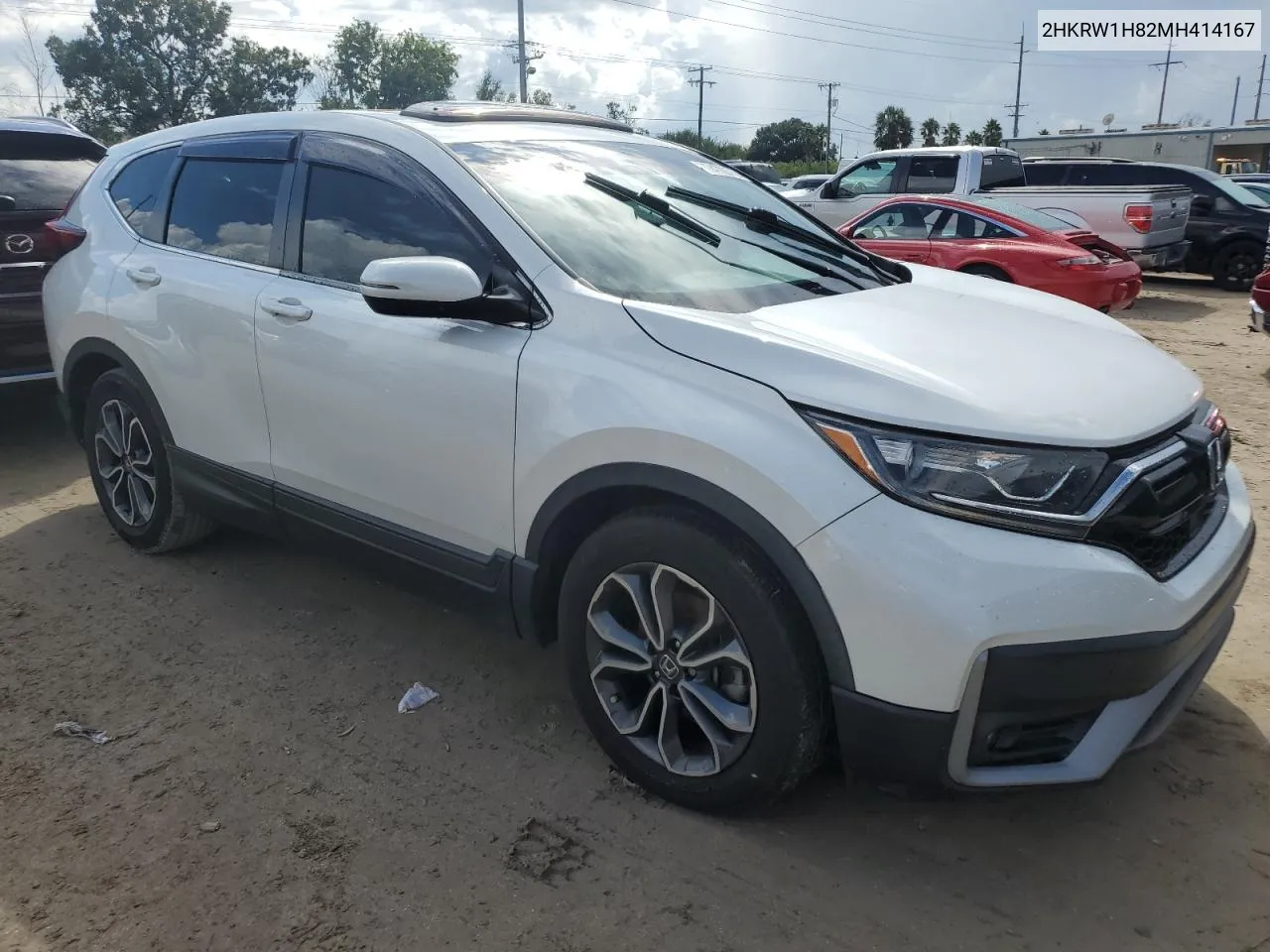 2021 Honda Cr-V Exl VIN: 2HKRW1H82MH414167 Lot: 74709754