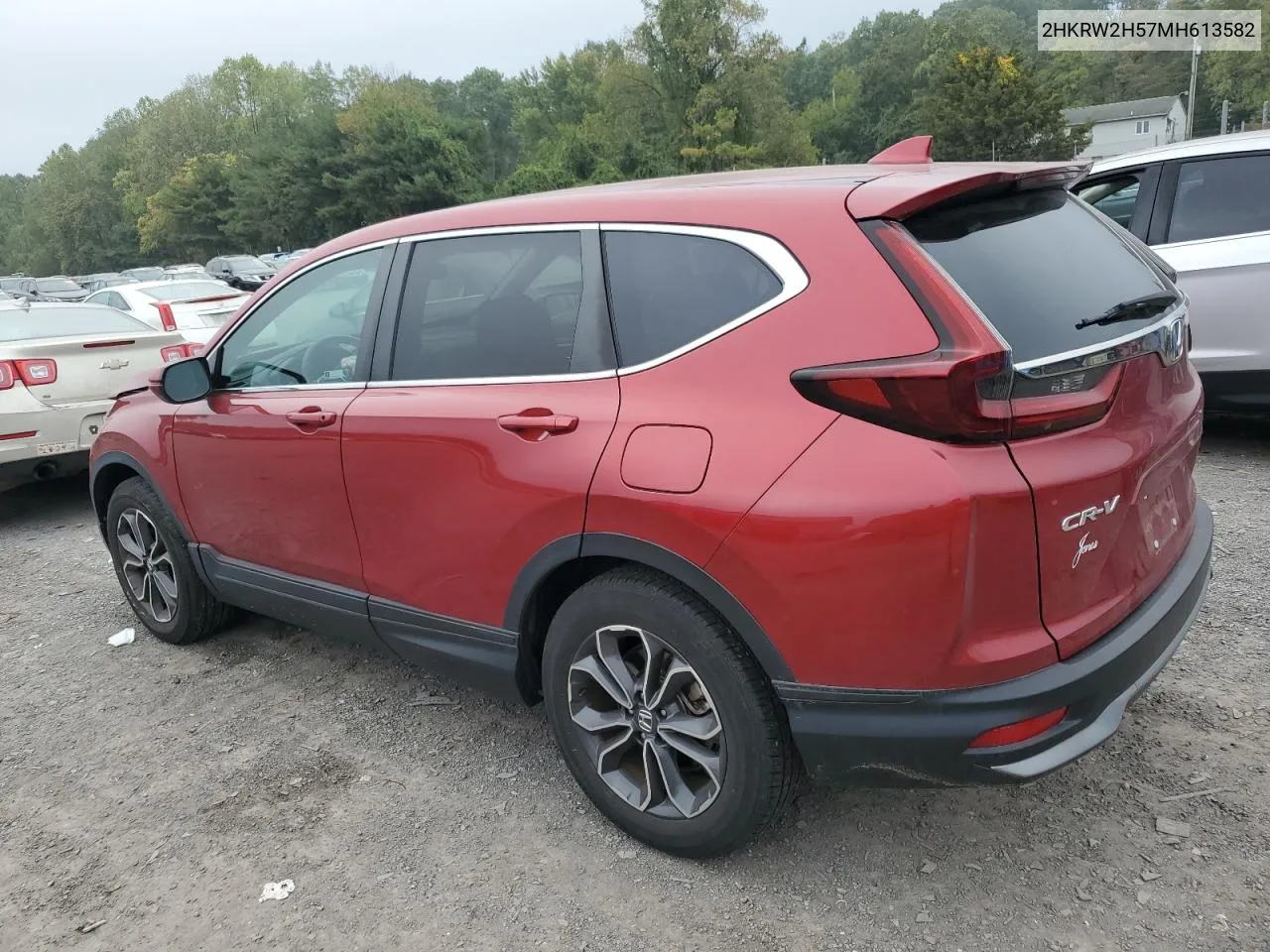 2021 Honda Cr-V Ex VIN: 2HKRW2H57MH613582 Lot: 74735794