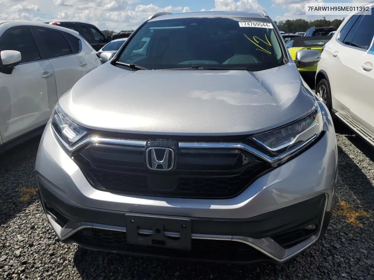 2021 Honda Cr-V Touring VIN: 7FARW1H95ME011392 Lot: 74769544