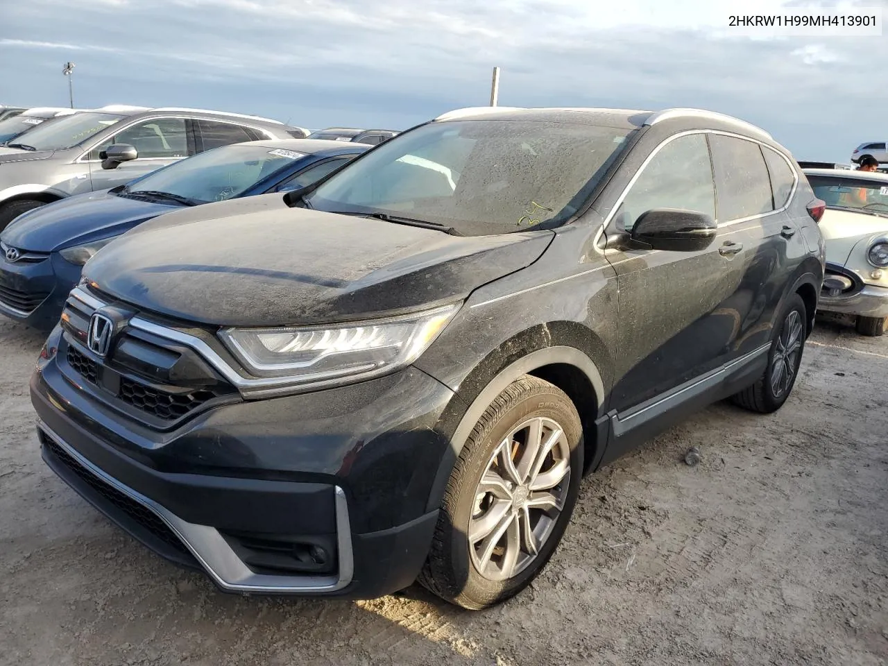 2021 Honda Cr-V Touring VIN: 2HKRW1H99MH413901 Lot: 74837444