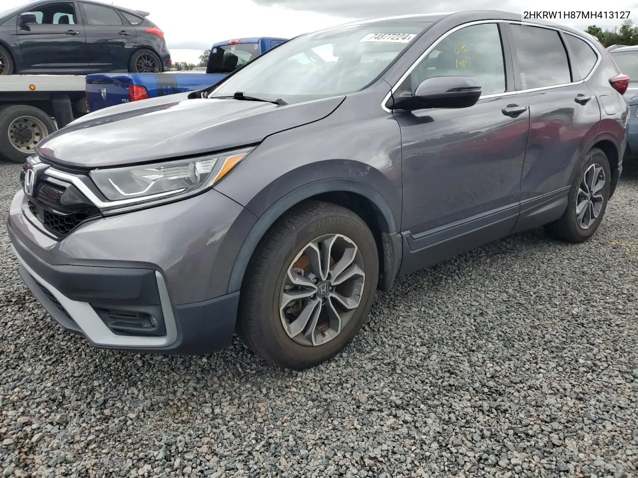 2021 Honda Cr-V Exl VIN: 2HKRW1H87MH413127 Lot: 74877224