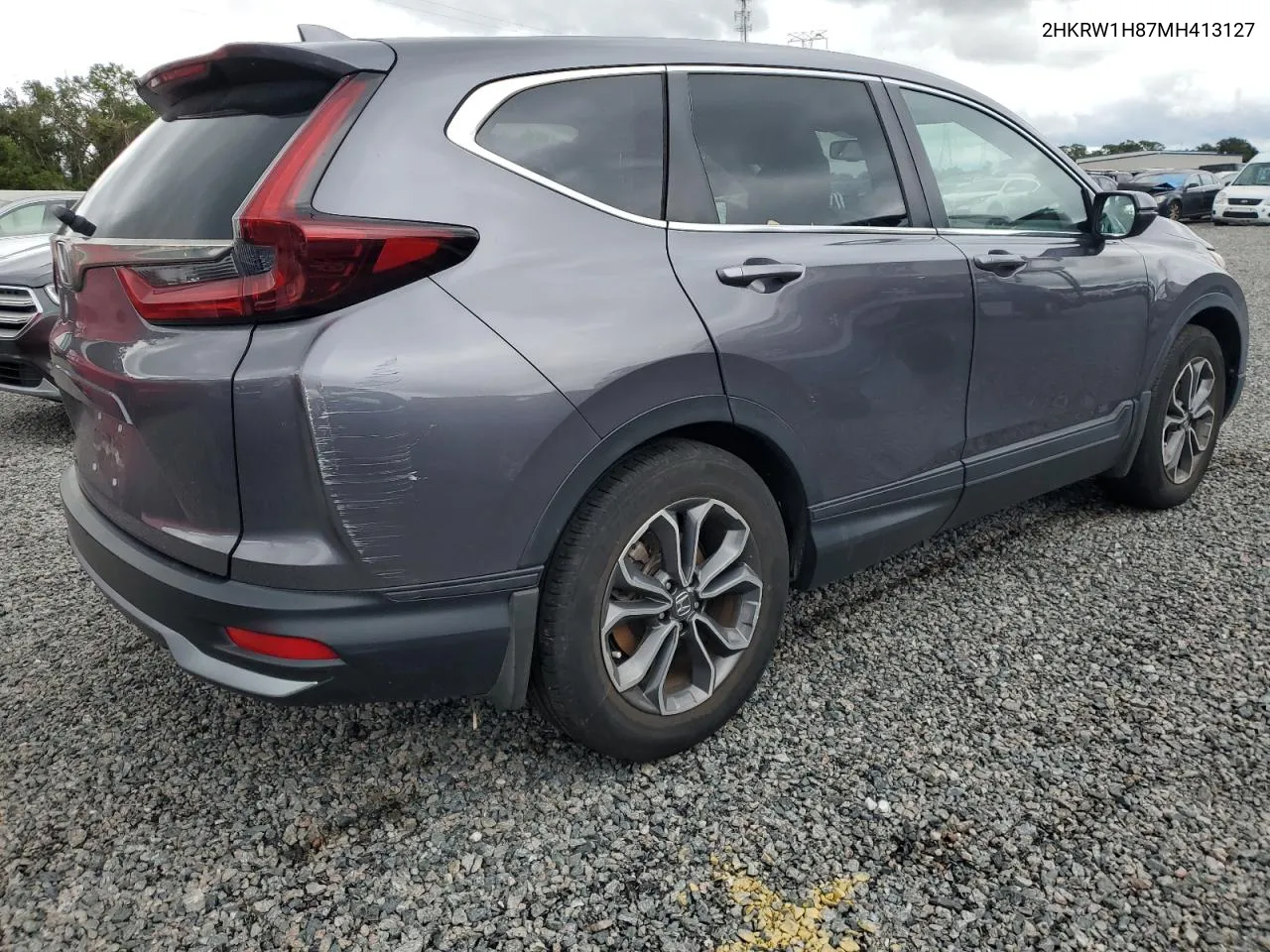 2021 Honda Cr-V Exl VIN: 2HKRW1H87MH413127 Lot: 74877224