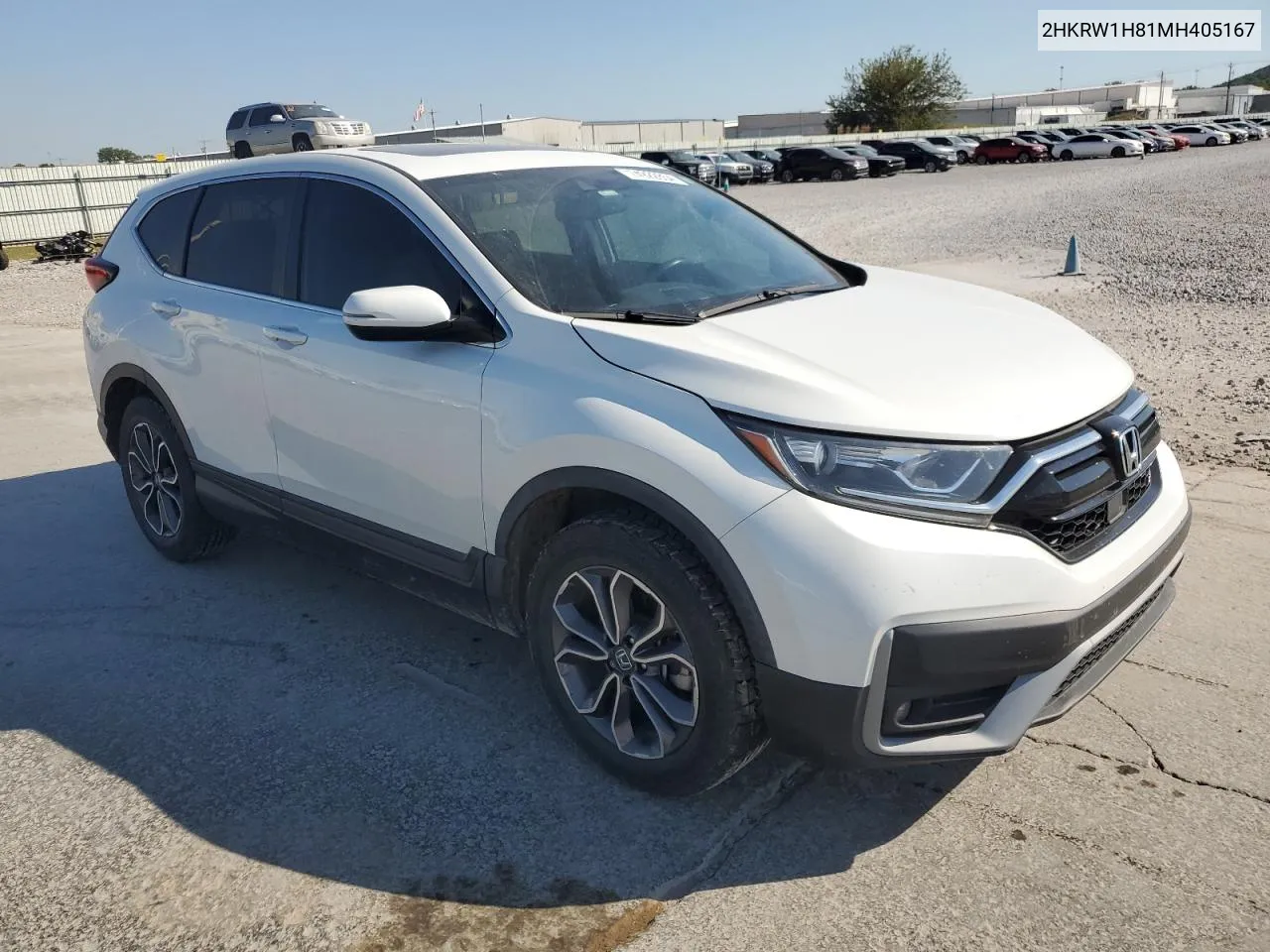 2021 Honda Cr-V Exl VIN: 2HKRW1H81MH405167 Lot: 74922854