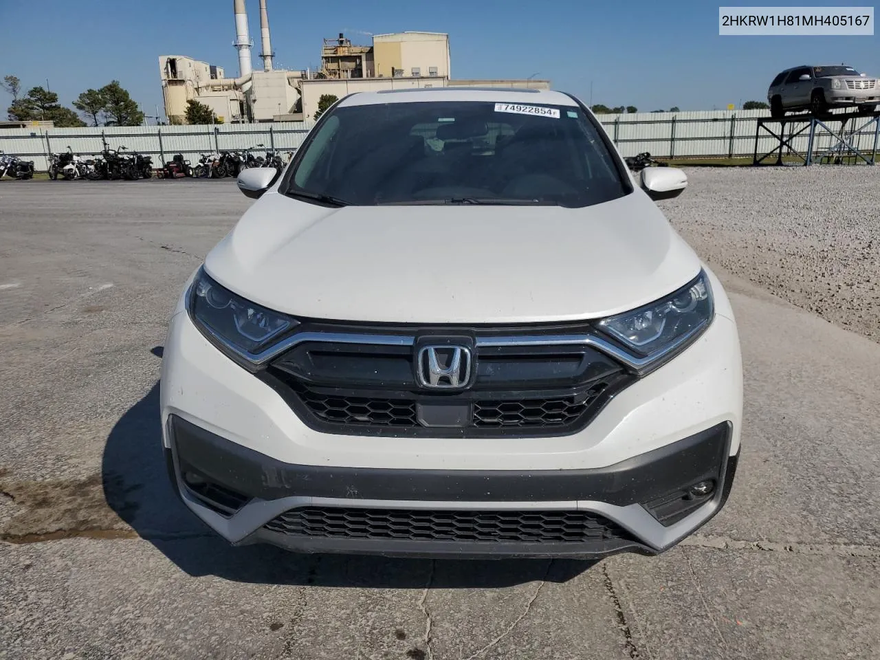 2021 Honda Cr-V Exl VIN: 2HKRW1H81MH405167 Lot: 74922854