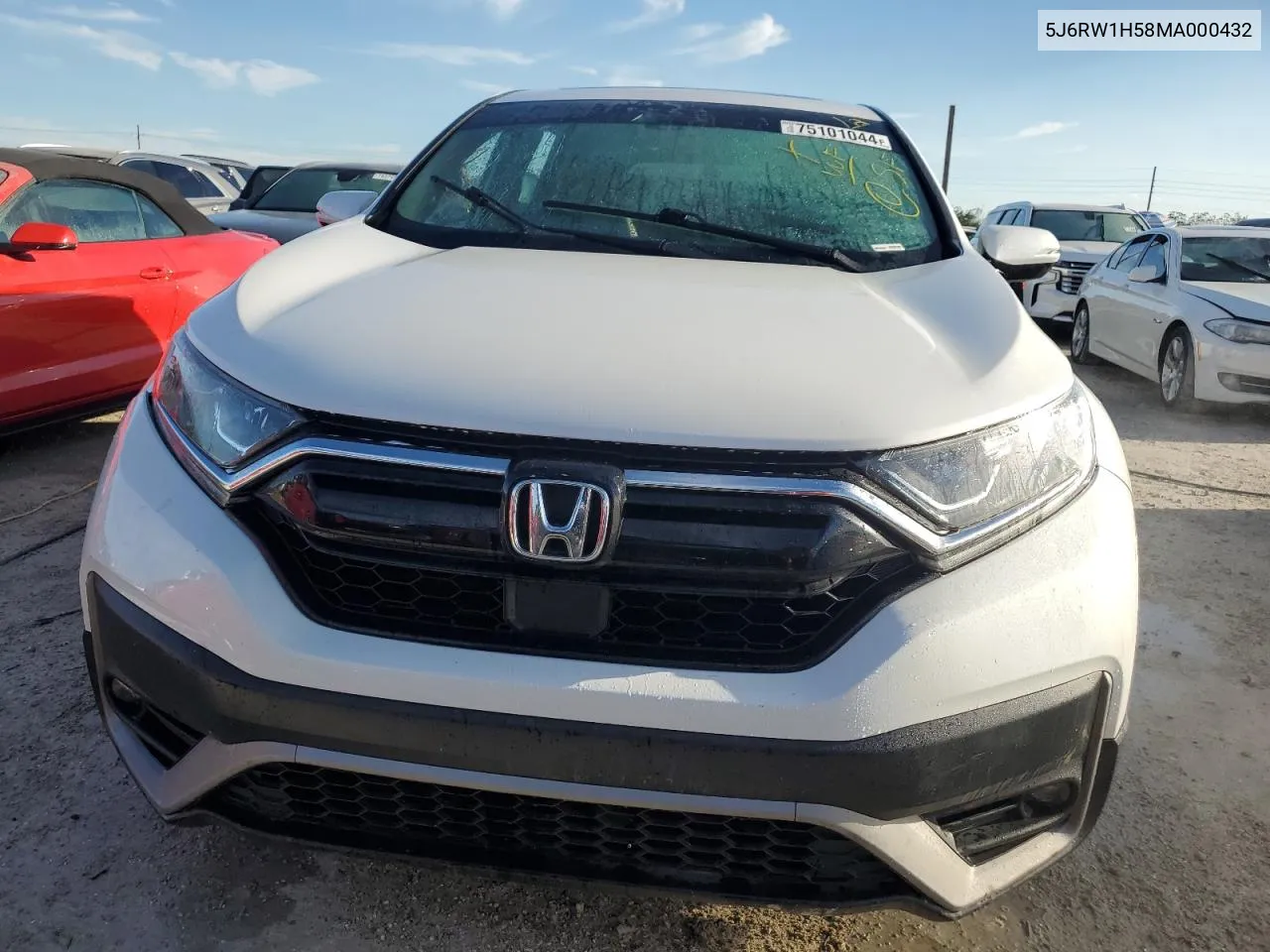 5J6RW1H58MA000432 2021 Honda Cr-V Ex