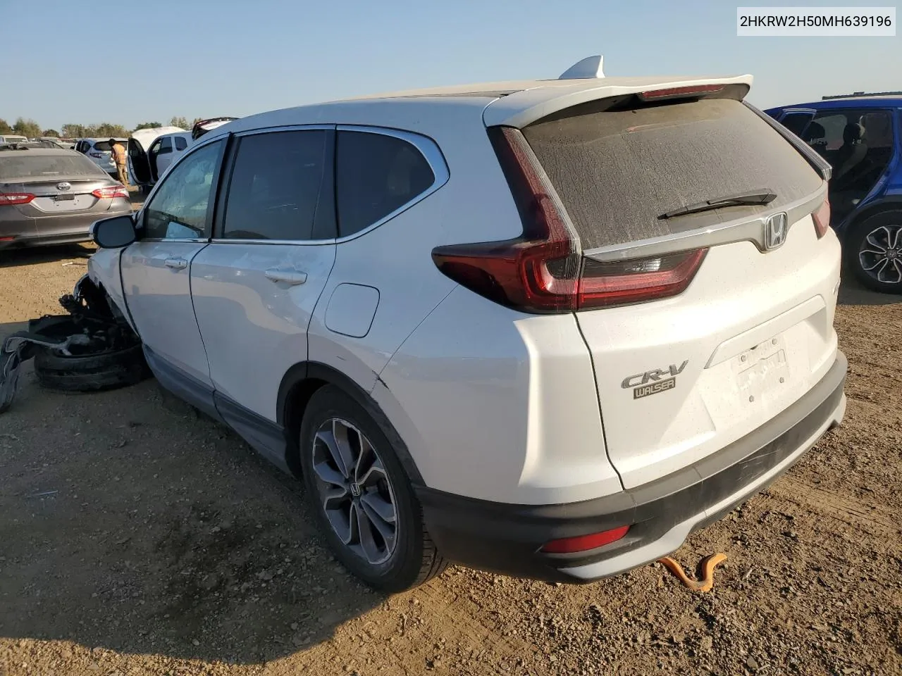 2021 Honda Cr-V Ex VIN: 2HKRW2H50MH639196 Lot: 75302954