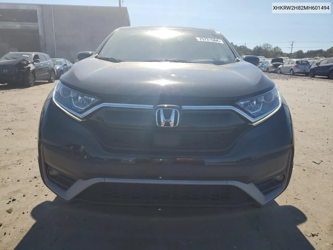 2021 Honda Cr-V Exl VIN: XHKRW2H82MH601494 Lot: 75721564