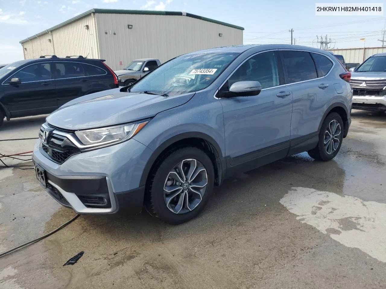 2021 Honda Cr-V Exl VIN: 2HKRW1H82MH401418 Lot: 75743354