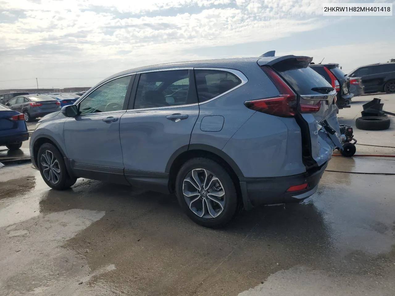 2021 Honda Cr-V Exl VIN: 2HKRW1H82MH401418 Lot: 75743354