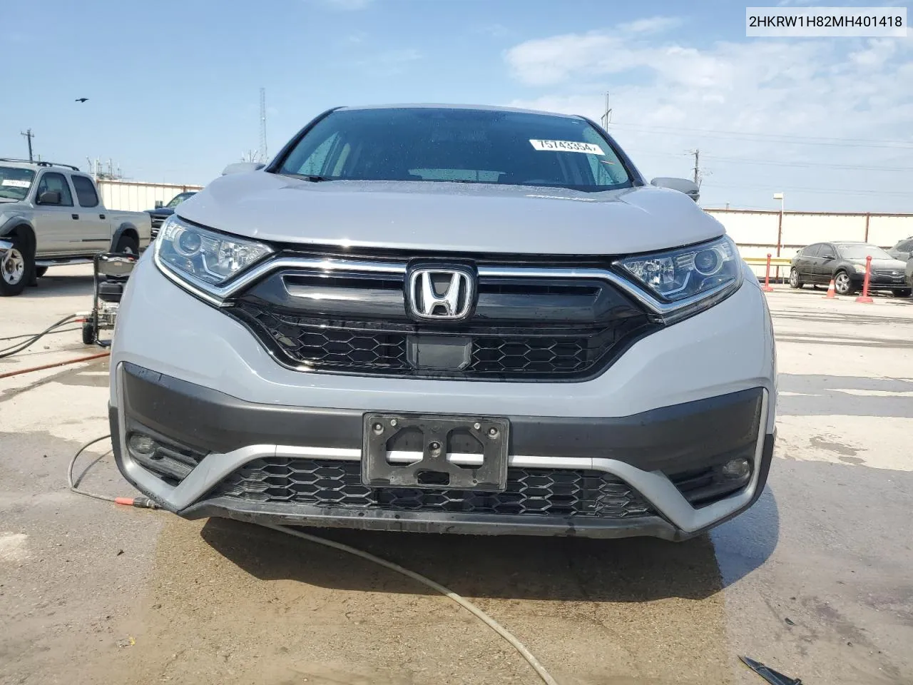 2021 Honda Cr-V Exl VIN: 2HKRW1H82MH401418 Lot: 75743354