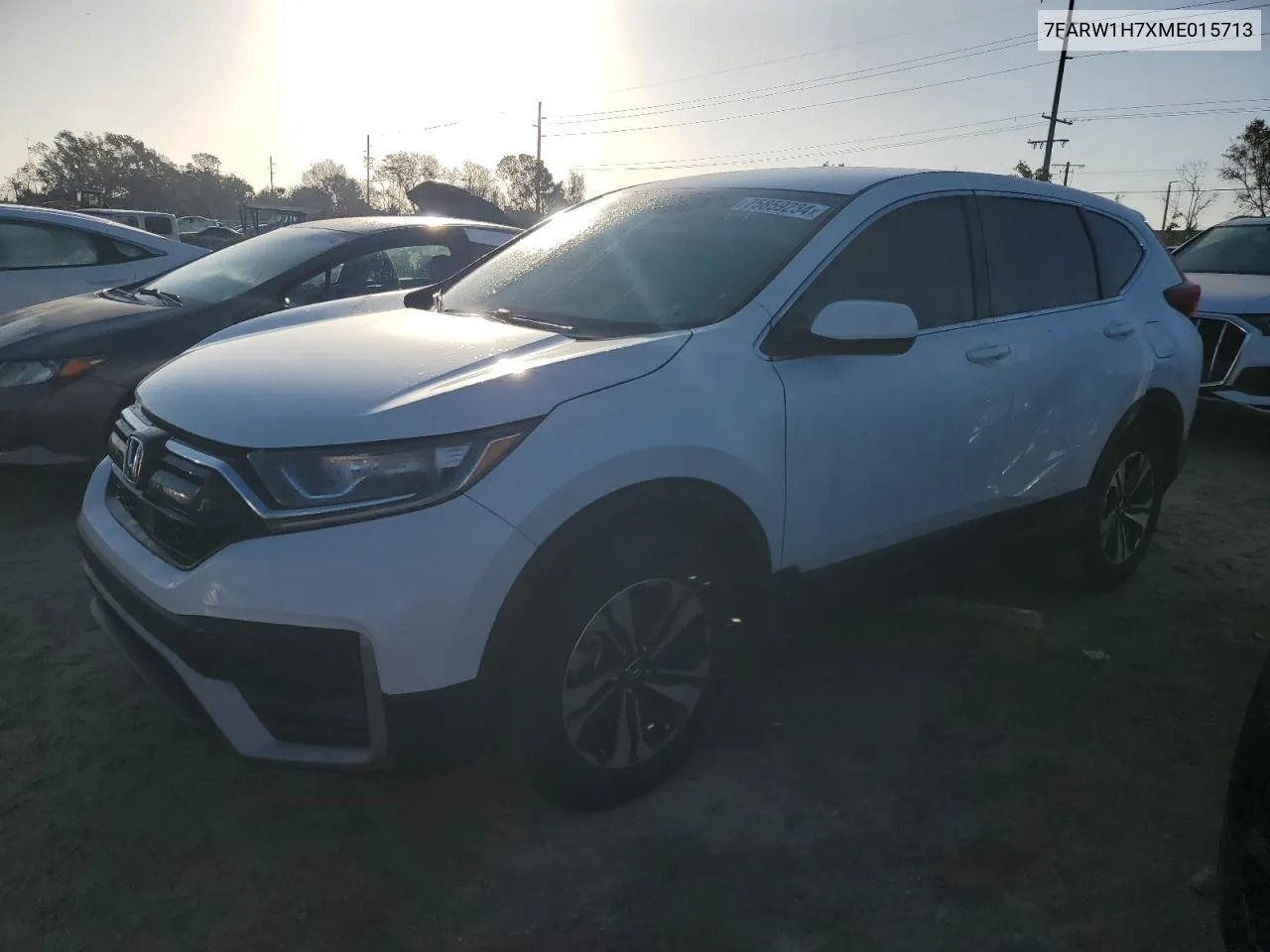 2021 Honda Cr-V Se VIN: 7FARW1H7XME015713 Lot: 75859234