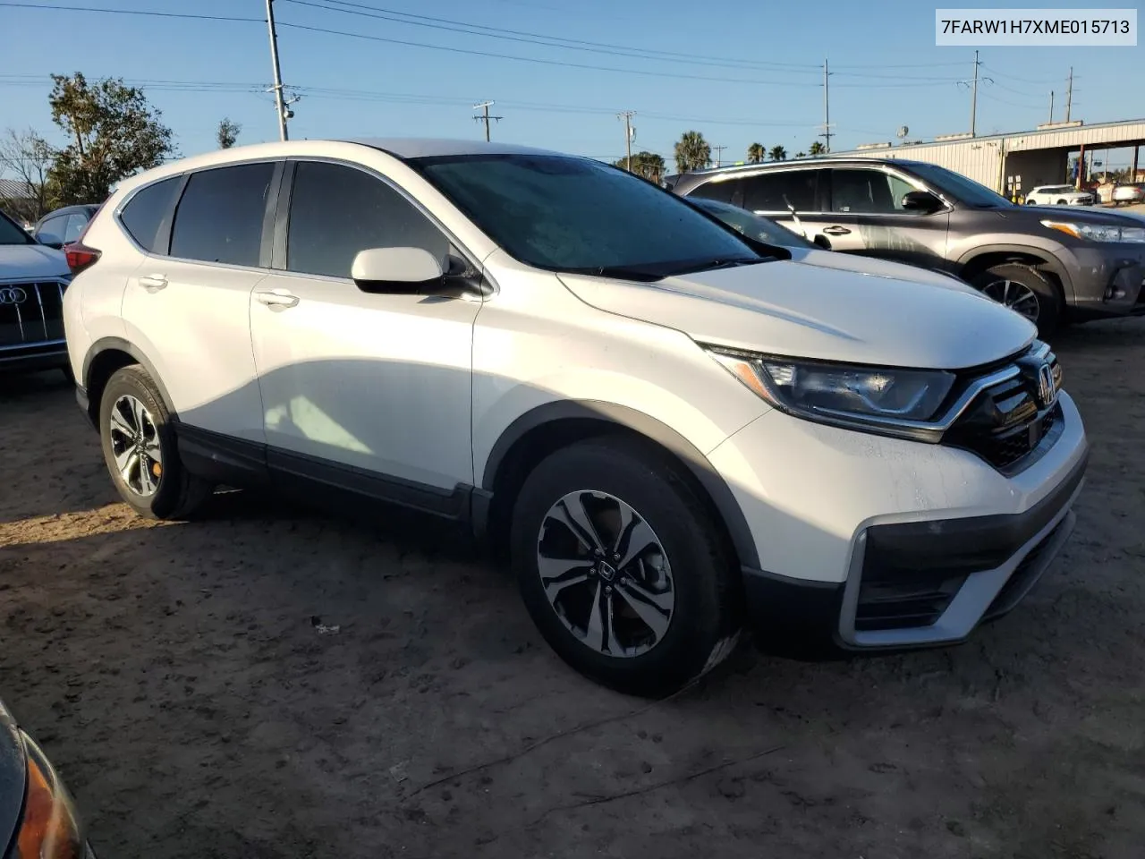 2021 Honda Cr-V Se VIN: 7FARW1H7XME015713 Lot: 75859234