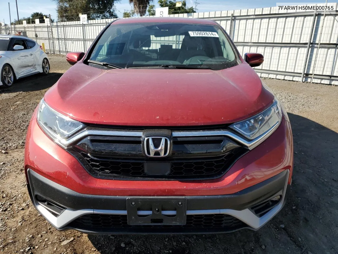 2021 Honda Cr-V Ex VIN: 7FARW1H50ME000765 Lot: 75902614