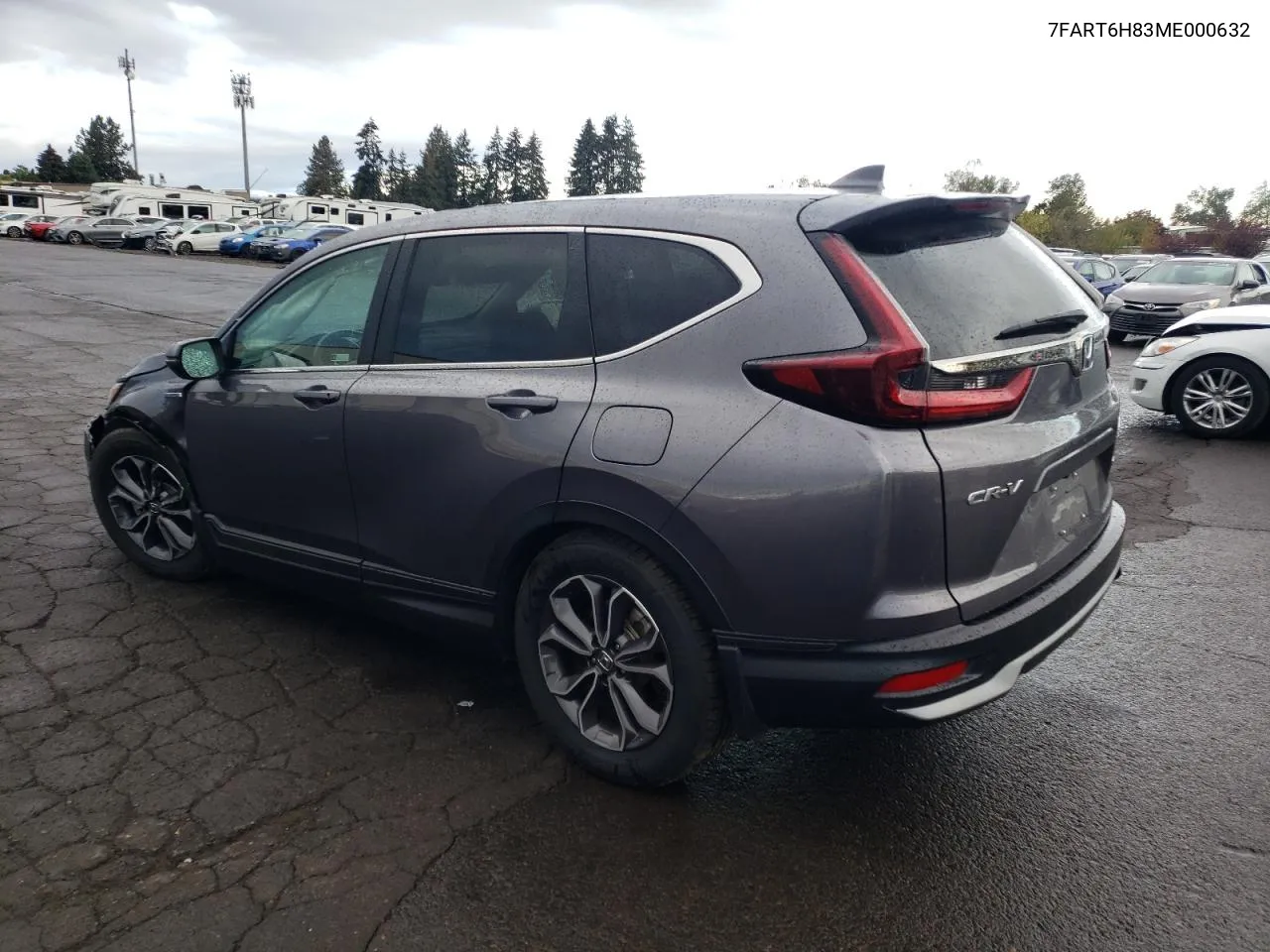 2021 Honda Cr-V Exl VIN: 7FART6H83ME000632 Lot: 76037974