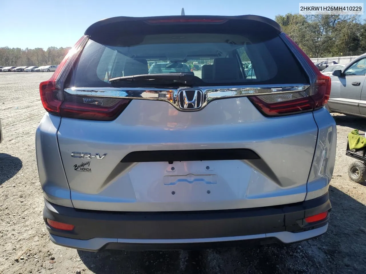 2021 Honda Cr-V Lx VIN: 2HKRW1H26MH410229 Lot: 76296154