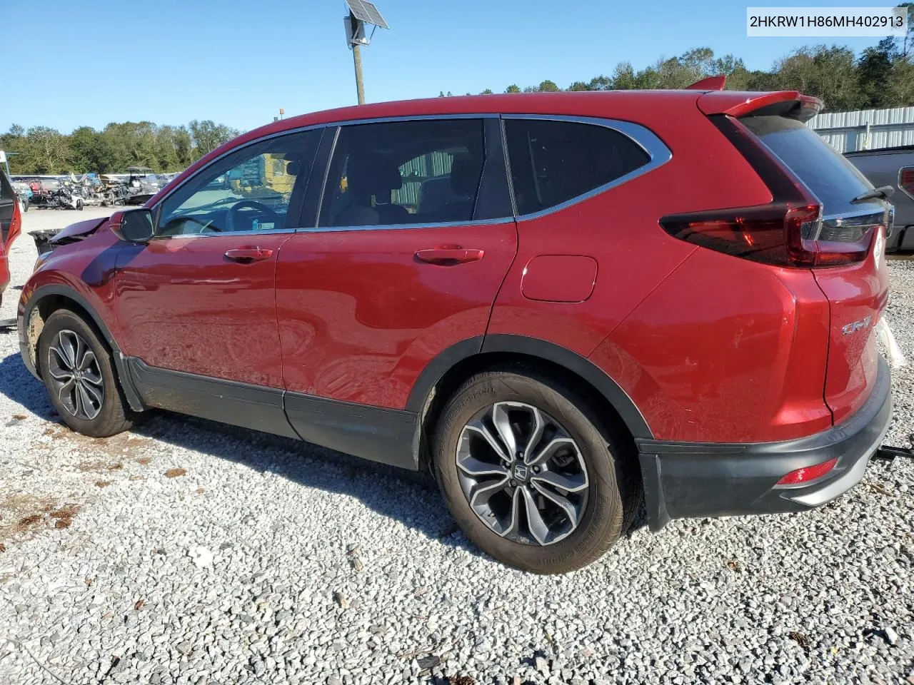 2HKRW1H86MH402913 2021 Honda Cr-V Exl