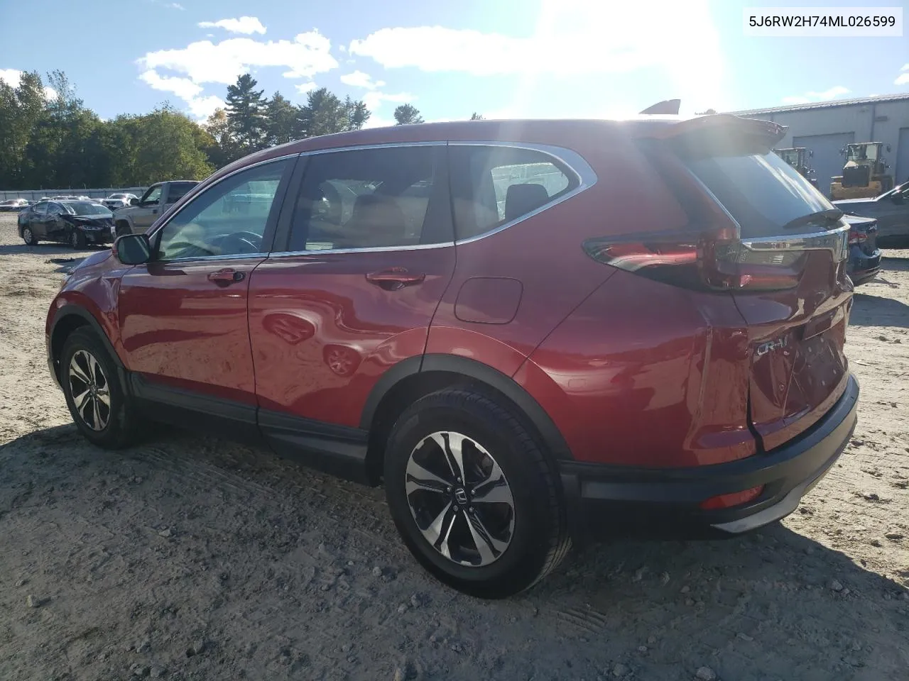 2021 Honda Cr-V Se VIN: 5J6RW2H74ML026599 Lot: 76660584