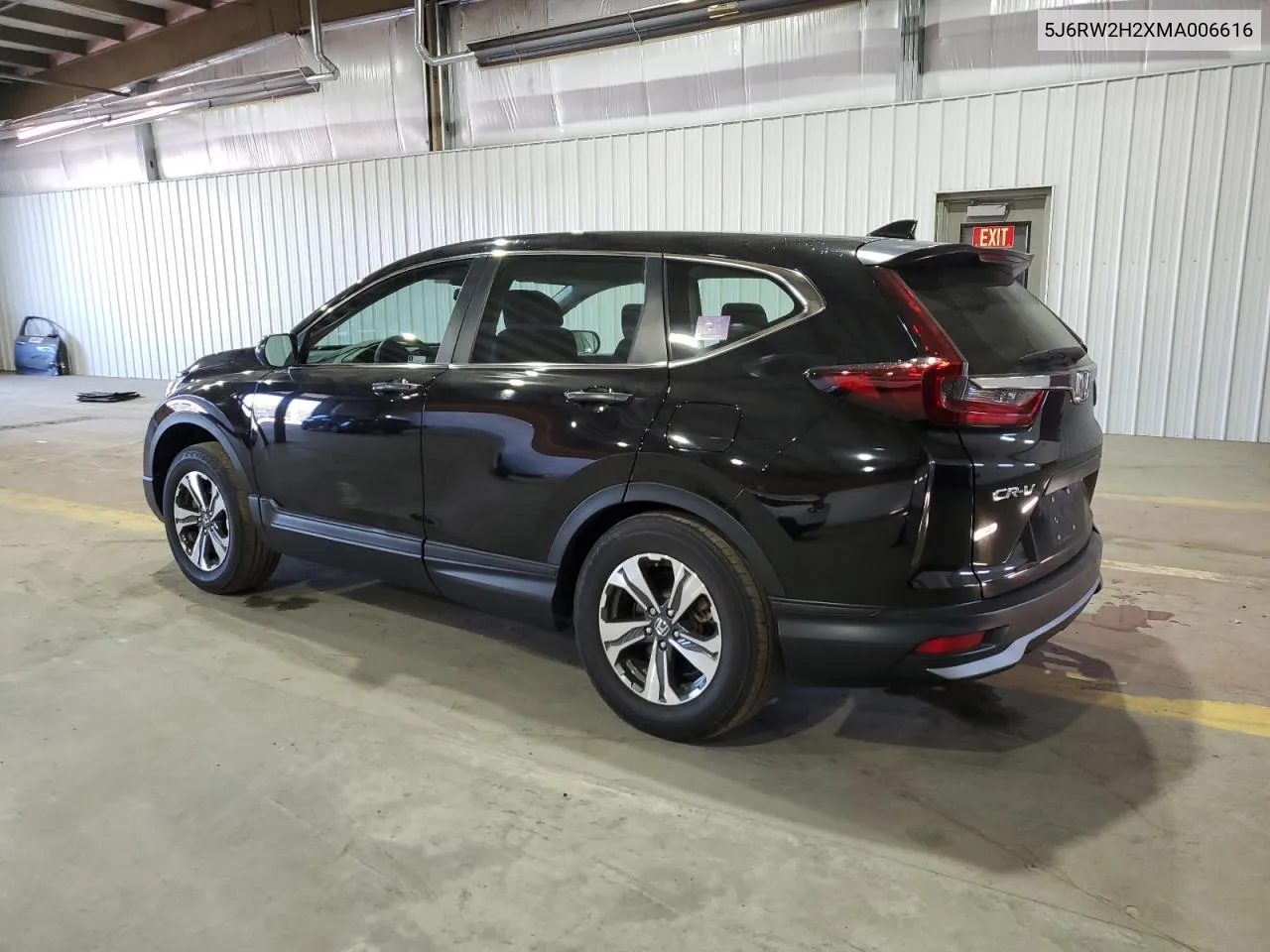 2021 Honda Cr-V Lx VIN: 5J6RW2H2XMA006616 Lot: 76806904