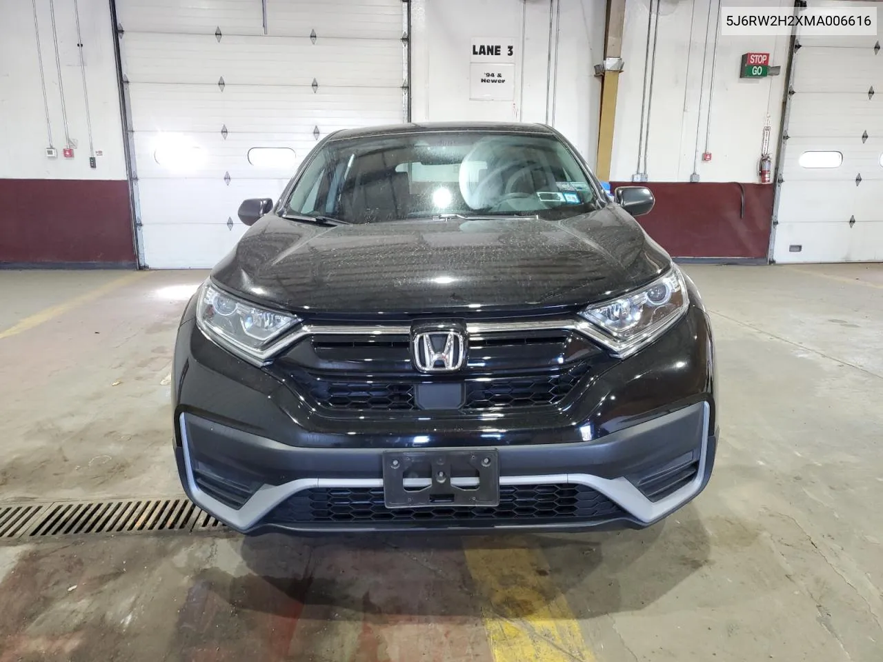 2021 Honda Cr-V Lx VIN: 5J6RW2H2XMA006616 Lot: 76806904