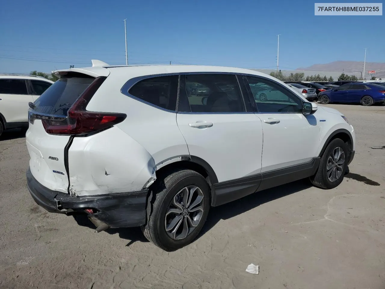 2021 Honda Cr-V Exl VIN: 7FART6H88ME037255 Lot: 76820494