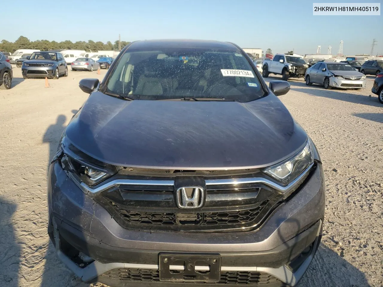 2HKRW1H81MH405119 2021 Honda Cr-V Exl