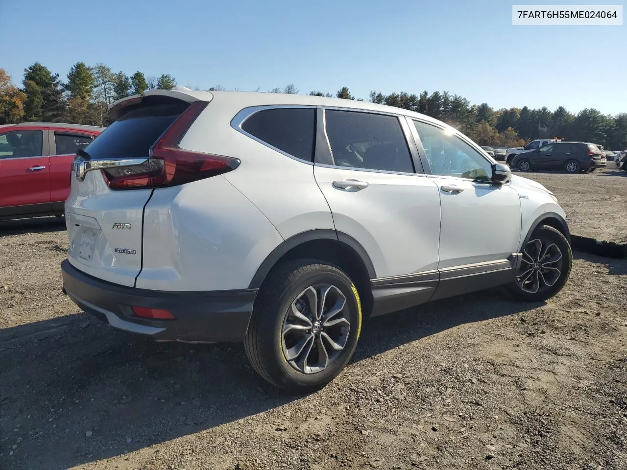 2021 Honda Cr-V Ex VIN: 7FART6H55ME024064 Lot: 77077134