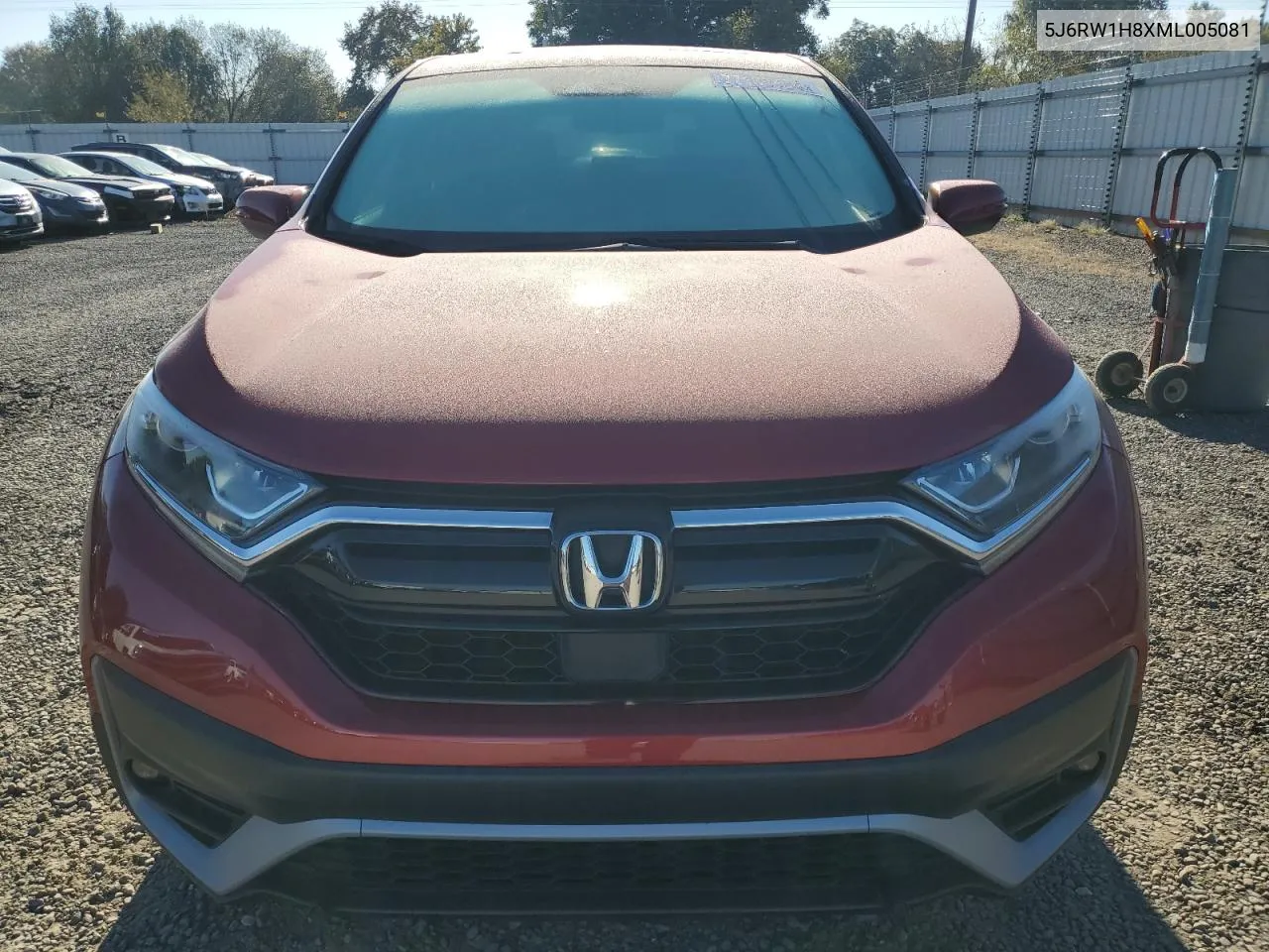 2021 Honda Cr-V Exl VIN: 5J6RW1H8XML005081 Lot: 77130464