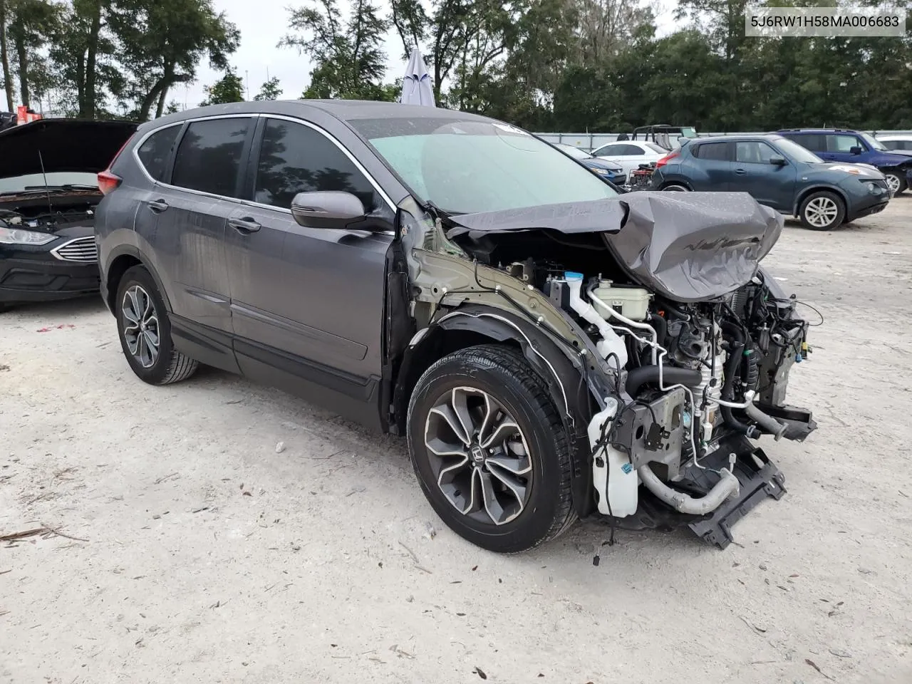 2021 Honda Cr-V Ex VIN: 5J6RW1H58MA006683 Lot: 77161544