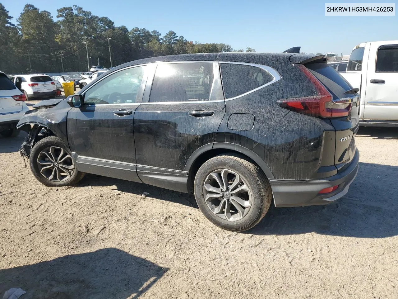 2021 Honda Cr-V Ex VIN: 2HKRW1H53MH426253 Lot: 77208464