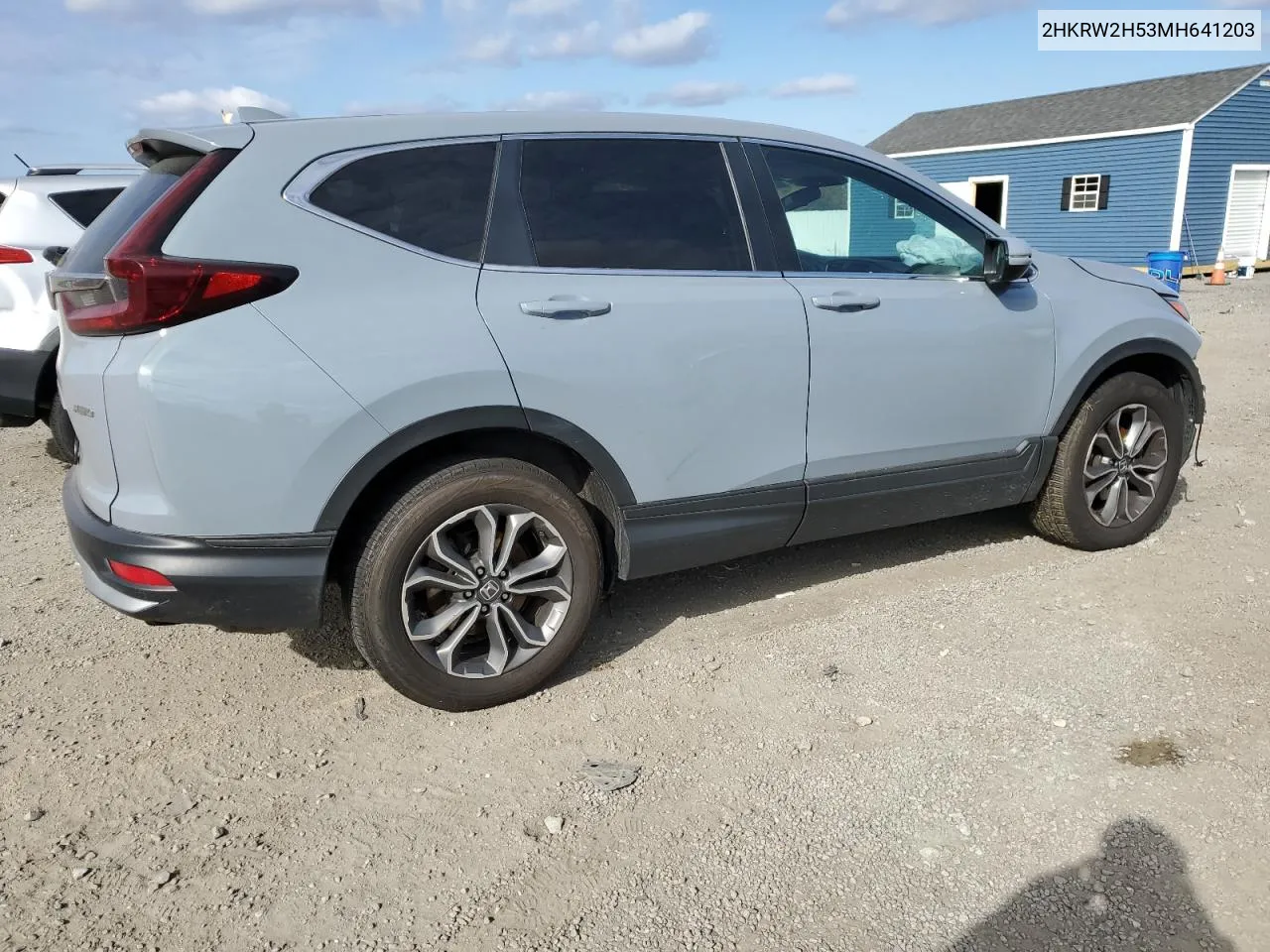 2021 Honda Cr-V Ex VIN: 2HKRW2H53MH641203 Lot: 77586164