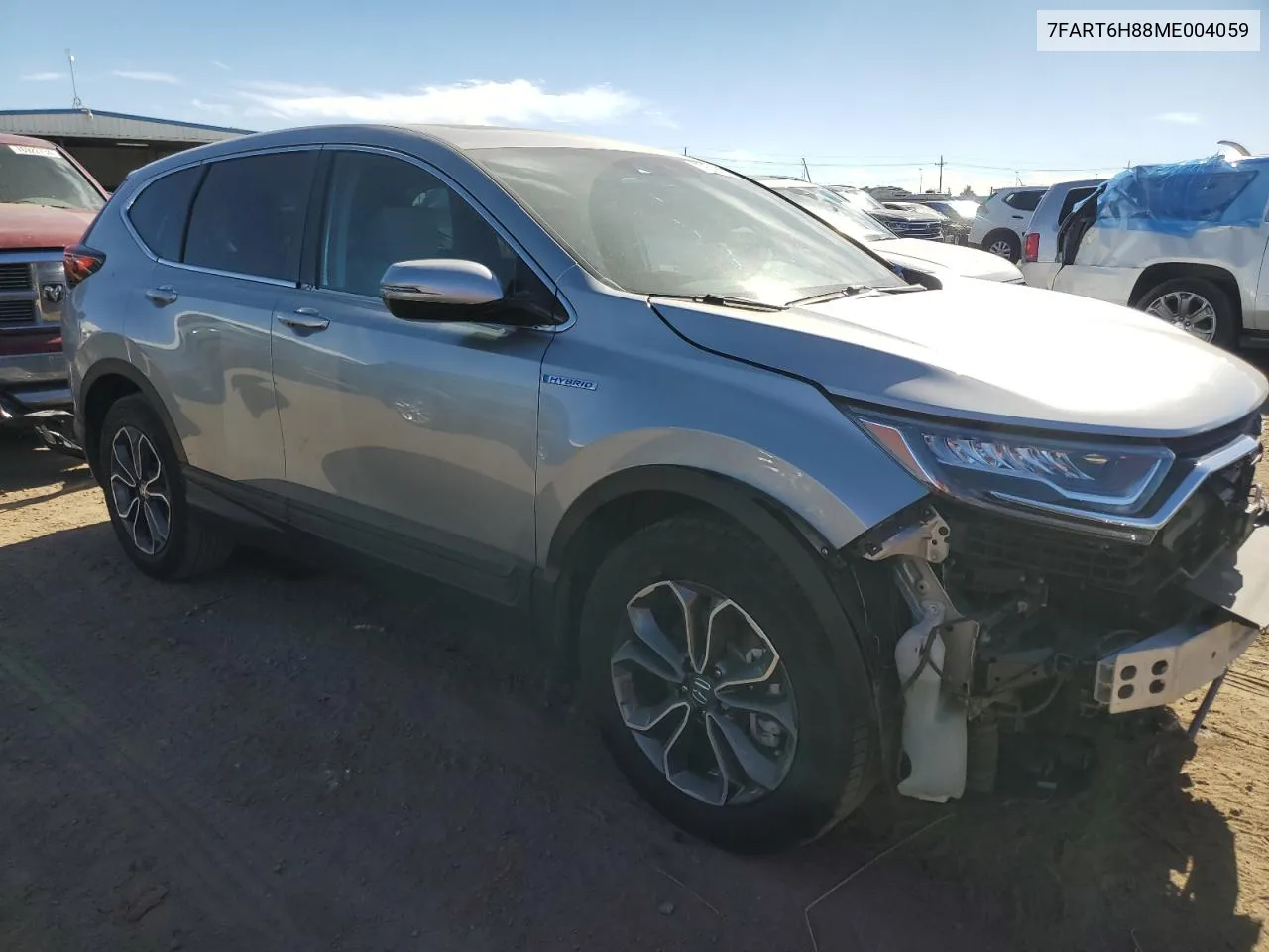 2021 Honda Cr-V Exl VIN: 7FART6H88ME004059 Lot: 77688024