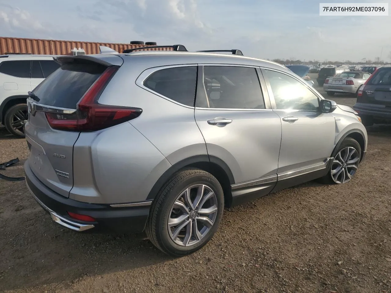 2021 Honda Cr-V Touring VIN: 7FART6H92ME037096 Lot: 77819314