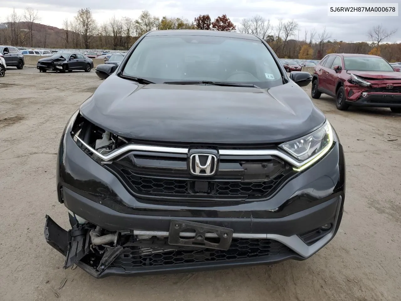 2021 Honda Cr-V Exl VIN: 5J6RW2H87MA000678 Lot: 77837504