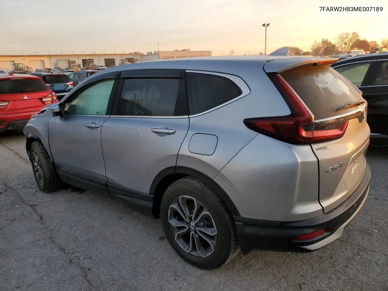 2021 Honda Cr-V Exl VIN: 7FARW2H83ME007189 Lot: 77887124