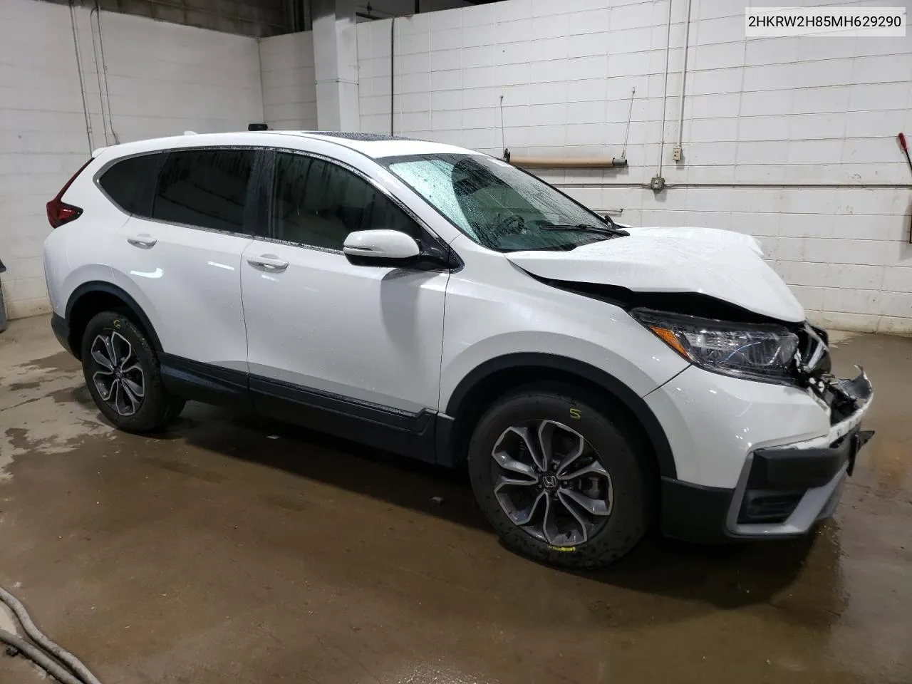 2021 Honda Cr-V Exl VIN: 2HKRW2H85MH629290 Lot: 77890864