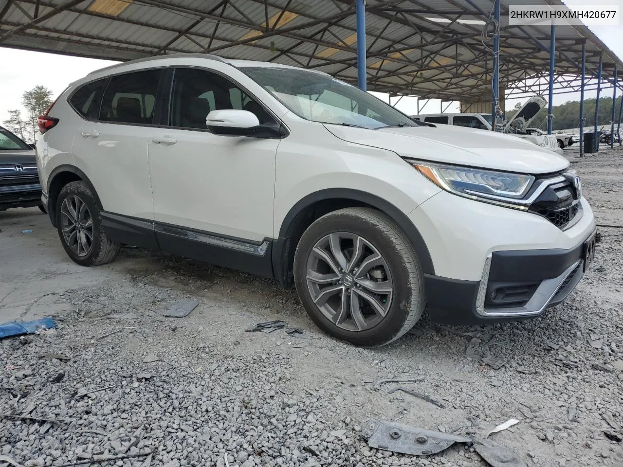 2021 Honda Cr-V Touring VIN: 2HKRW1H9XMH420677 Lot: 78135774