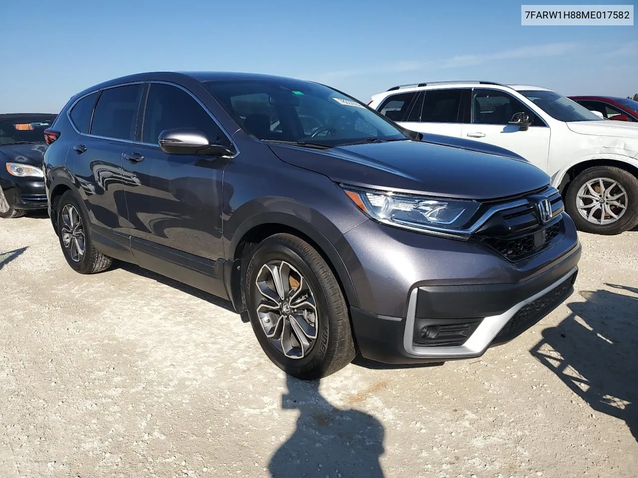 2021 Honda Cr-V Exl VIN: 7FARW1H88ME017582 Lot: 78222934