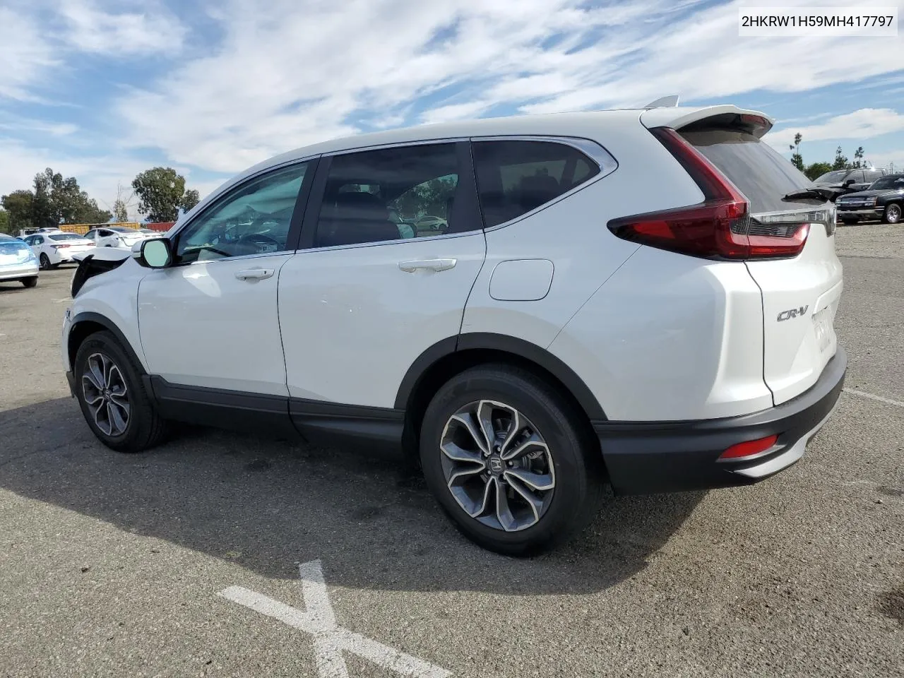 2021 Honda Cr-V Ex VIN: 2HKRW1H59MH417797 Lot: 78476574