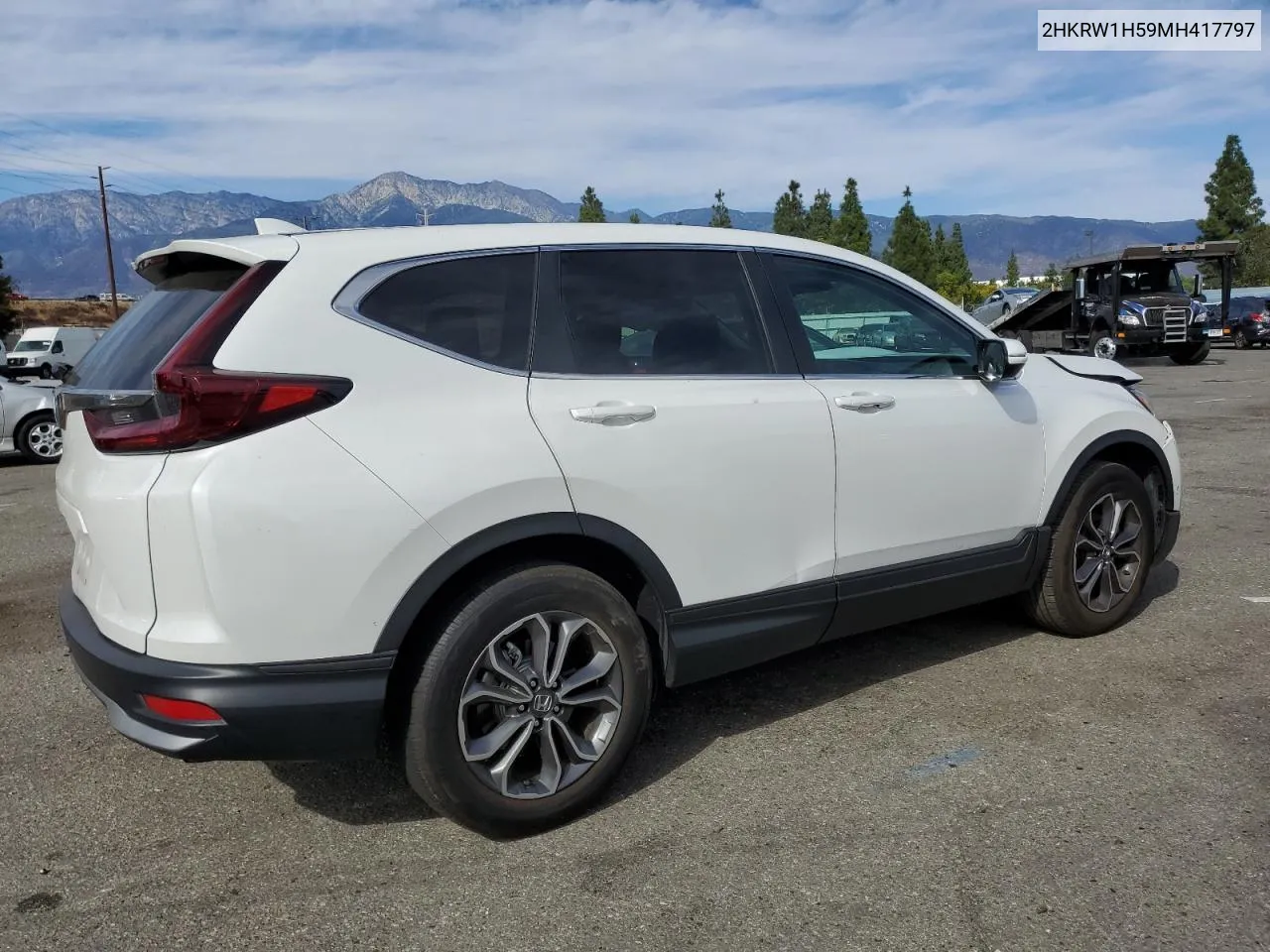 2021 Honda Cr-V Ex VIN: 2HKRW1H59MH417797 Lot: 78476574