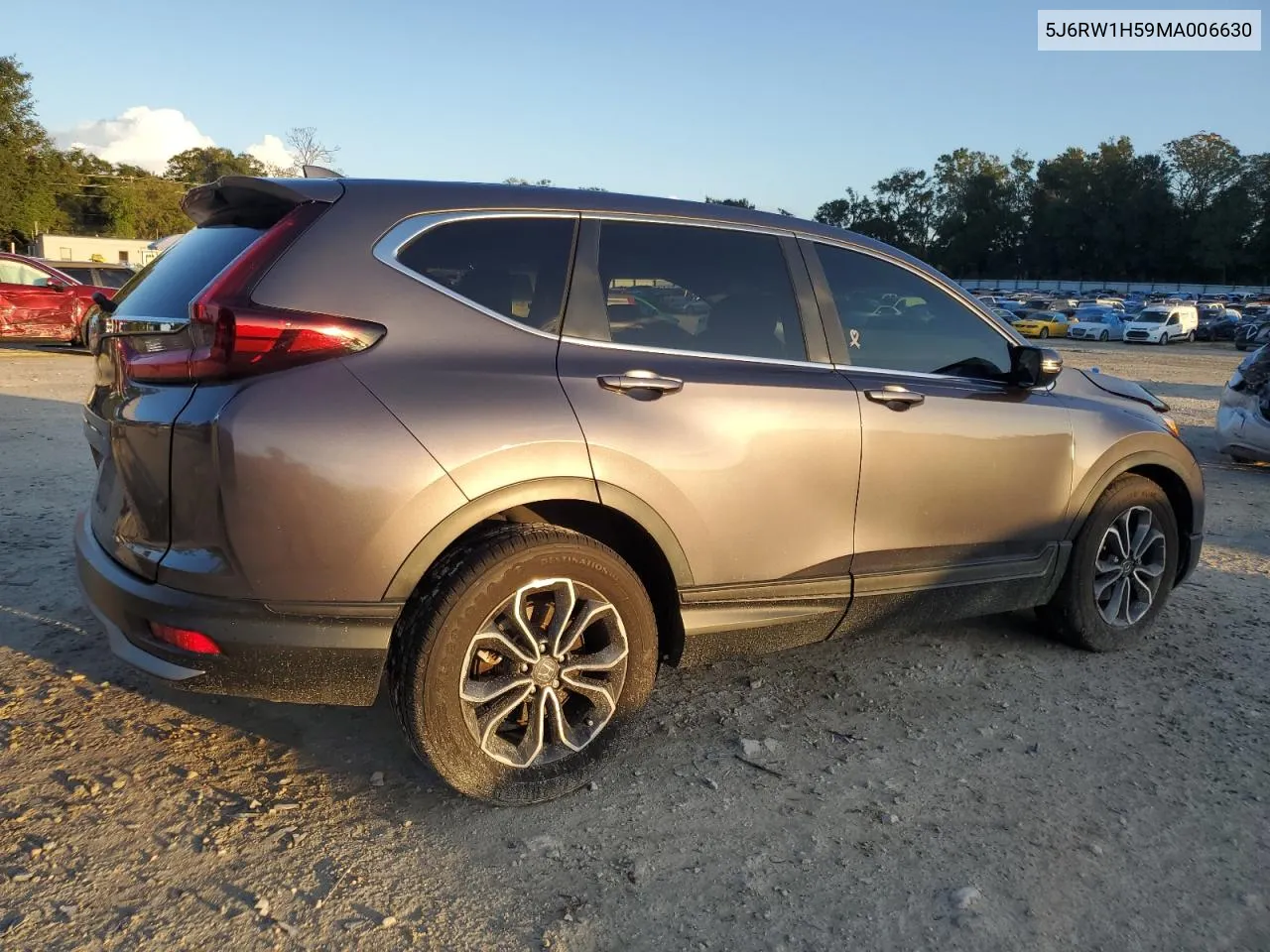 2021 Honda Cr-V Ex VIN: 5J6RW1H59MA006630 Lot: 78596074