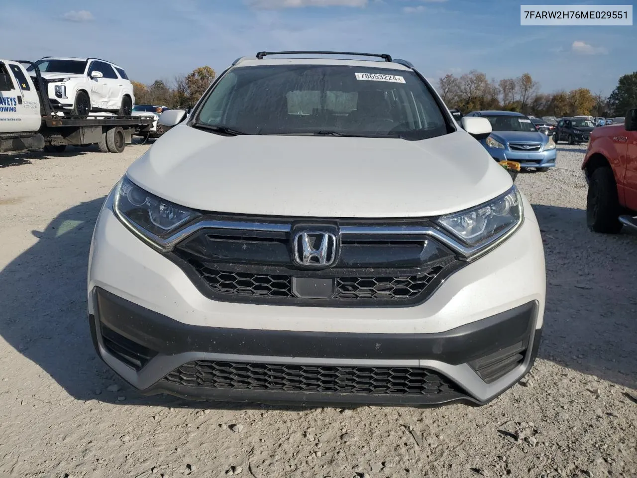 2021 Honda Cr-V Se VIN: 7FARW2H76ME029551 Lot: 78653224