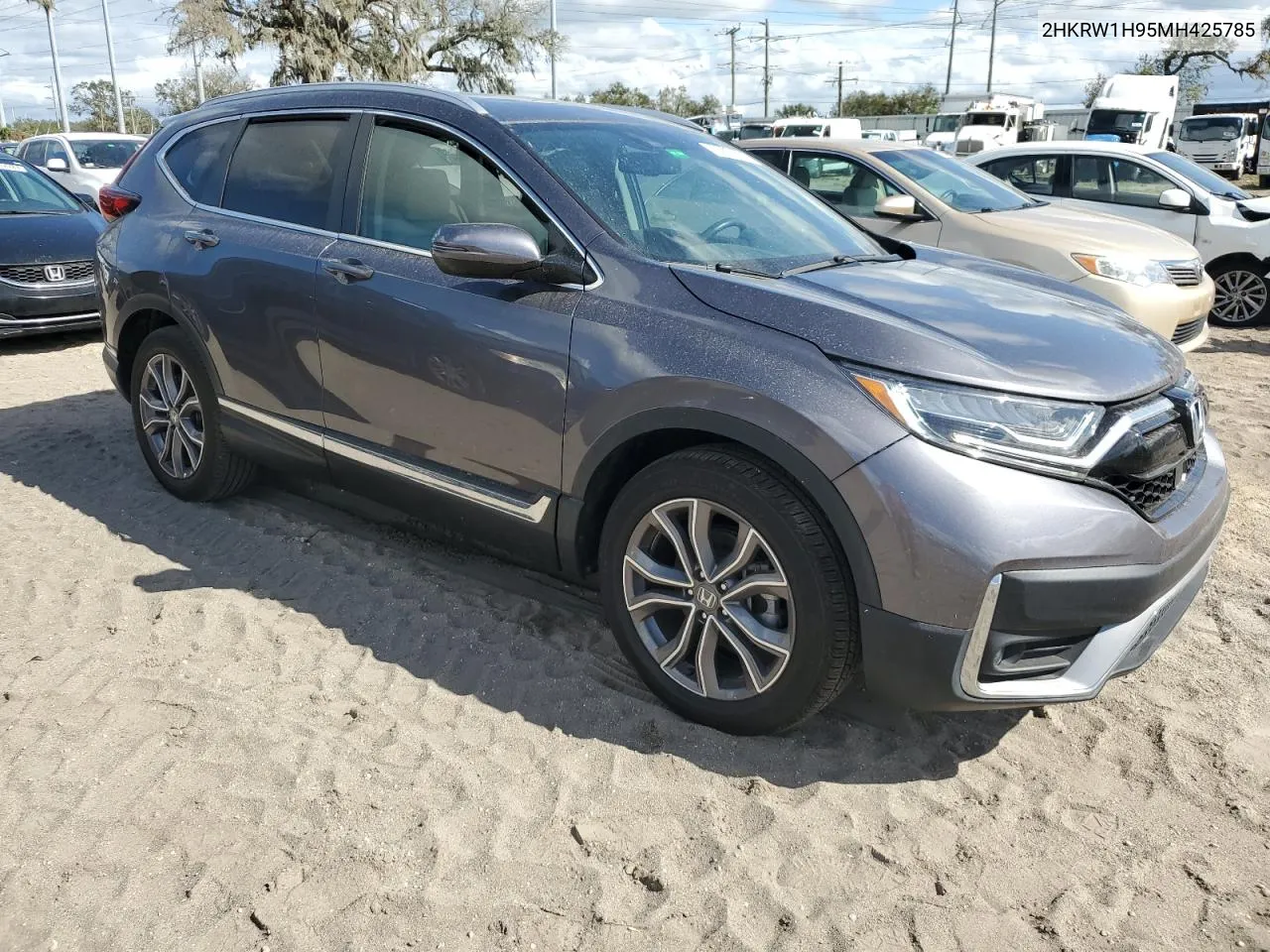 2021 Honda Cr-V Touring VIN: 2HKRW1H95MH425785 Lot: 78874514