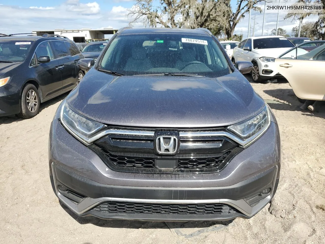 2021 Honda Cr-V Touring VIN: 2HKRW1H95MH425785 Lot: 78874514