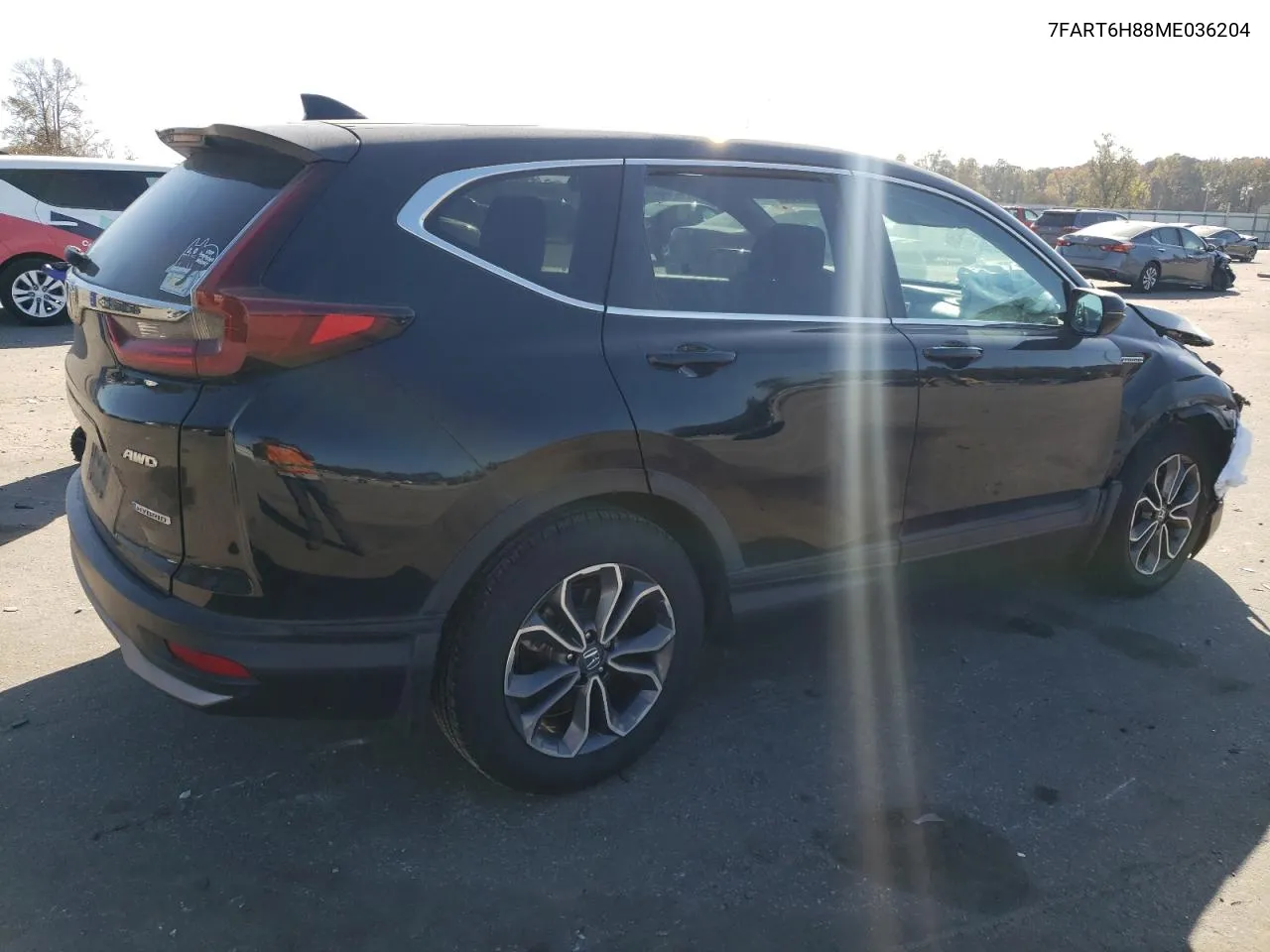 2021 Honda Cr-V Exl VIN: 7FART6H88ME036204 Lot: 78975704