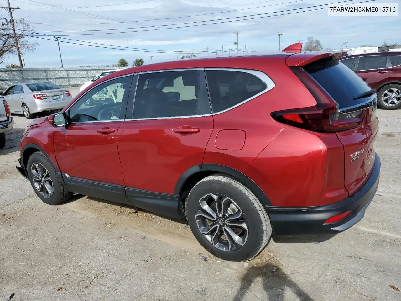 2021 Honda Cr-V Ex VIN: 7FARW2H5XME015716 Lot: 79111124