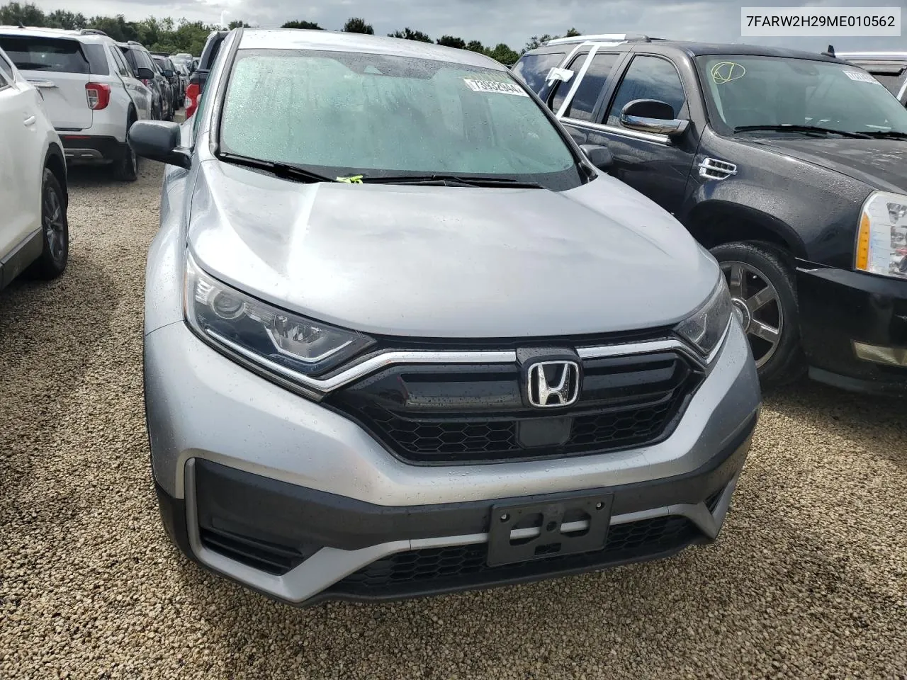 2021 Honda Cr-V Lx VIN: 7FARW2H29ME010562 Lot: 79257944